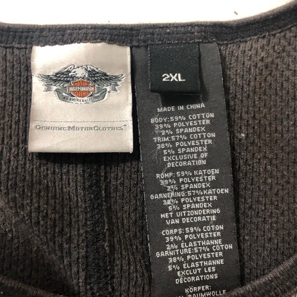 Harley Davidson Ladies Shirt 2XL - Picture 6 of 8